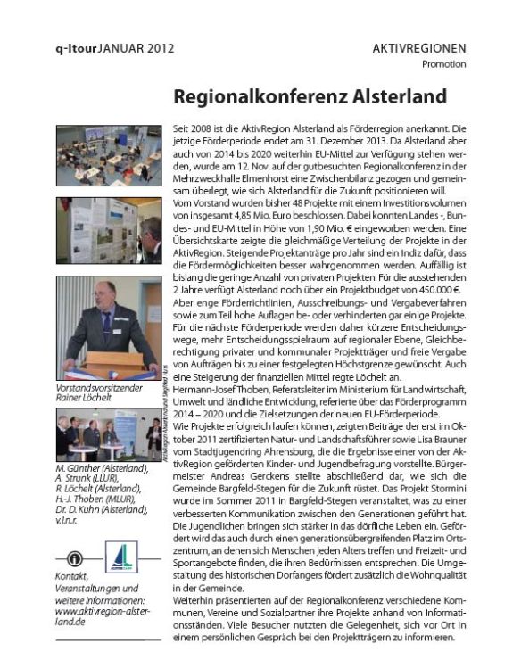 Regionalkonferenz Alsterland